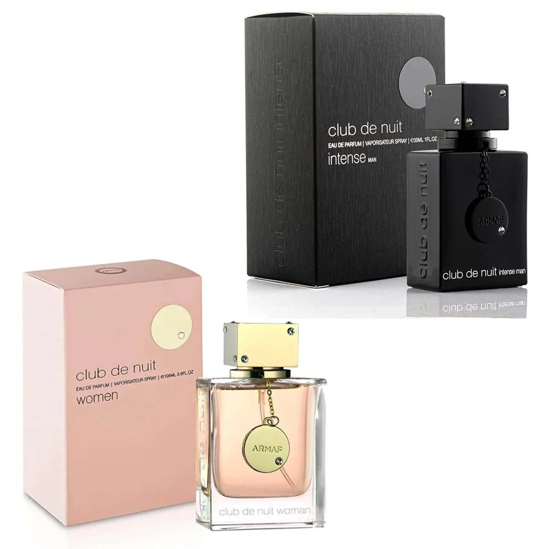 Club Nuit intense Men and Club de Nuit Women