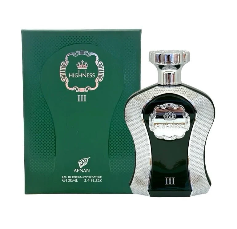 Highness lll Green by Afnan 3.4 Oz Eau de Parfum